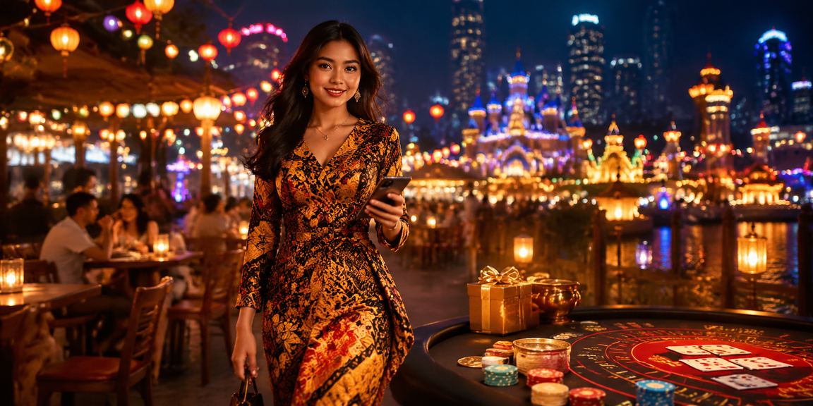 Meja baccarat dalam talian Malaysia dengan corak batik eksklusif di platform maybank2e